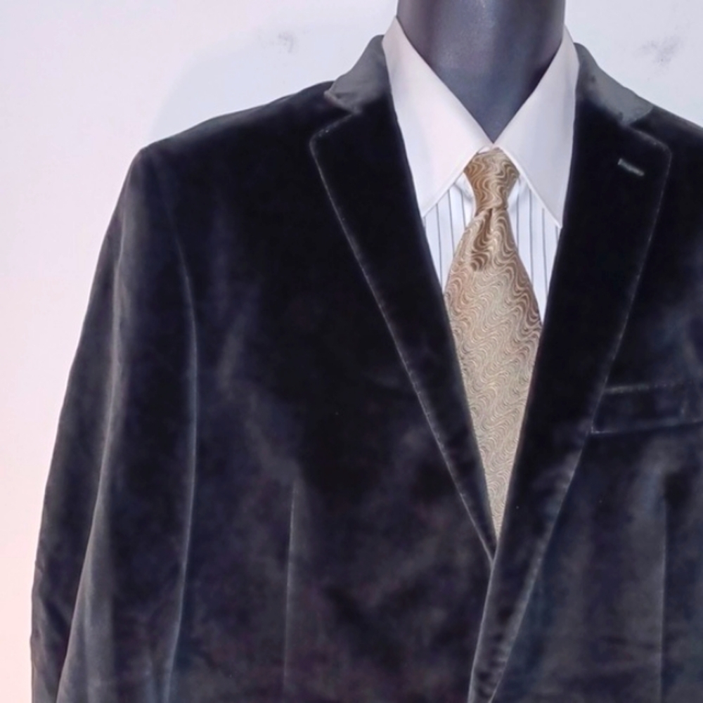 𝅺Zillioni Collection Rose Gold and Olive Green Silk Necktie